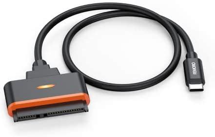 FEMORO SATA to USB C Adapter, USB Type C to 2.5' SATA Converter Cable ...