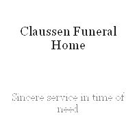 Recent Obituaries | Claussen Funeral Home