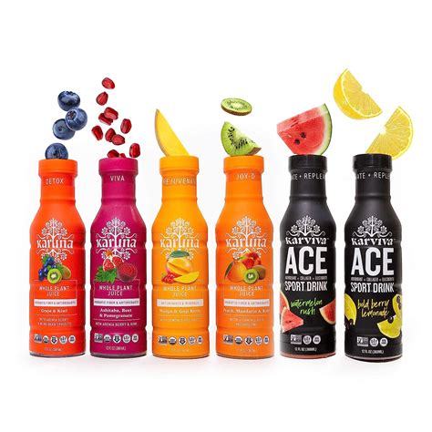 Buy Whole Plant Fruit Juice Variety Pack, Immunity and Energy Booster ...