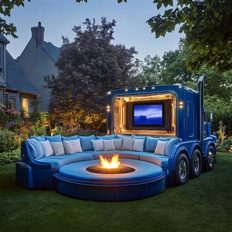 Semi-Truck Outdoor Seating Area: The Ultimate Guide to Creating Your ...