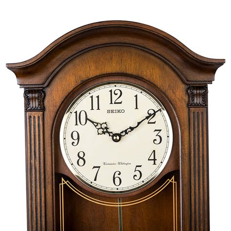 SEIKO ONLINE STORE QXH066B Alder Wood Pendulum Clock – SEIKO CLOCKS INDIA