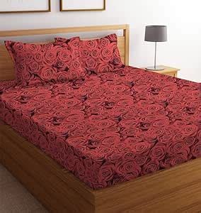 BSB HOME String Fashion Home Furnishing 144 Tc Microfiber Leaf Printed ...