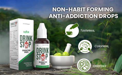 Buy SAPTARISHI Drink Stop Anti-Addiction Drops - Natural Support For ...