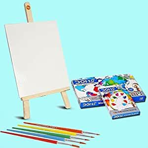 Buy Planet of Toys Canvas Painting Set for Kids | Canvas Painting Kit ...