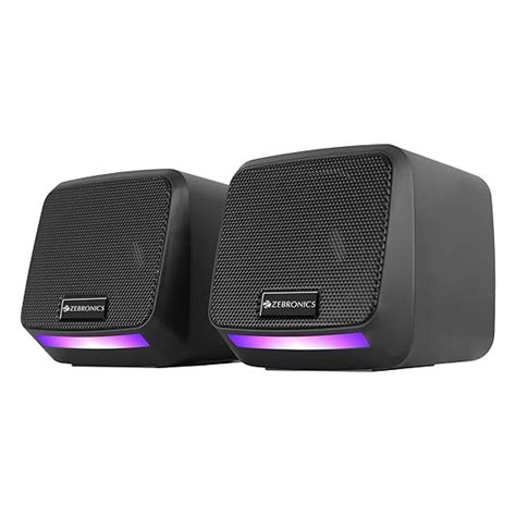 Amazon.in: Buy ZEBRONICS Igloo 1, 2.0 USB Computer Speakers, 8 Watts ...