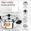 Prestige 3 Litre Deluxe Alpha Svachh Outer Lid Pressure Cooker