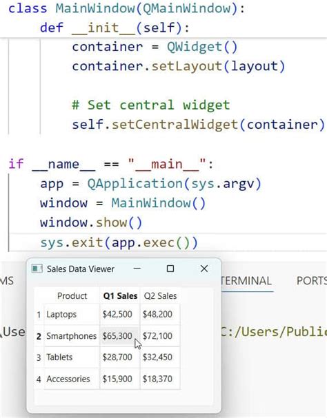 Image result for Qt Designer CreateTable
