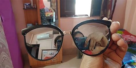 Buy Ziory Women Oversized Sunglasses Brown Frame, Silver Lens - 1 Piece ...