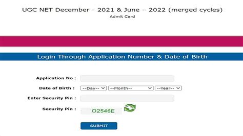Image result for UGC Net 2022 Application Form