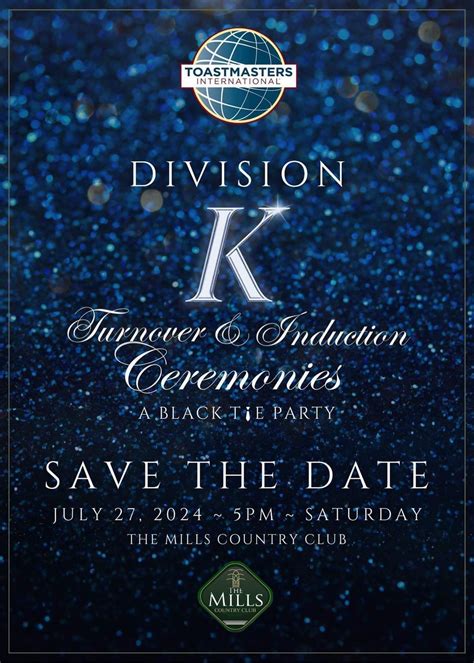 Division K Turnover and Induction Ceremonies, The Mills Country Club ...