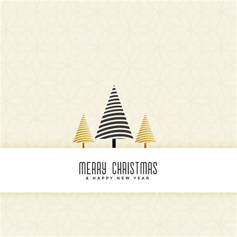 Clean christmas tree elegant background | Free Vector