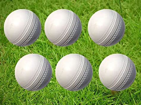 TASK White Cricket Ball (6 PCS) : Amazon.in: Sports, Fitness & Outdoors