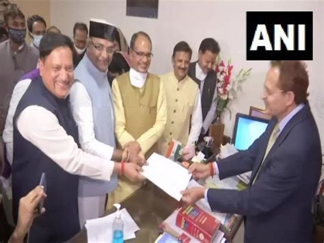 BJP's Girish Gautam files nomination for MP Assembly Speaker's post