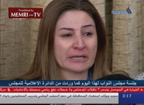 Iraqi MP Breaks Down in Tears Pleading Parliament to Save Yazidis from ...