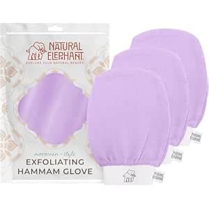 Buy Natural Elephant Exfoliating Hammam Glove - Face and Body ...