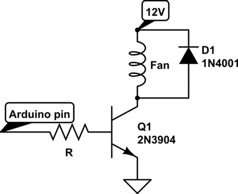 Image result for Arduino Transistor Fan