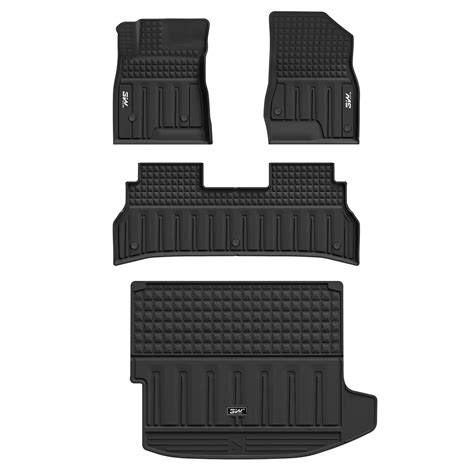 3W Custom Floor Mats for Chevy / Chevrolet Trax & Buick Envista 2024 ...