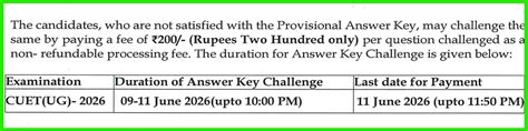 CUET UG Final Answer Key 2026 Out: Download PDF, Check Expected Score ...