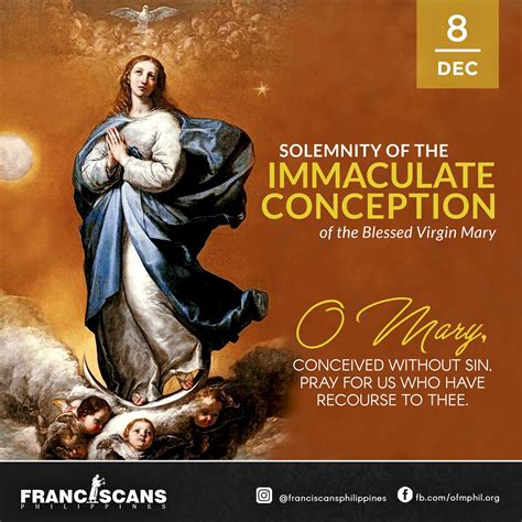 Feast Of The Immaculate Conception Of Mary