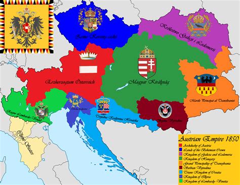 Austrian Empire 1850 (backstory in comments) : r/austriahungary