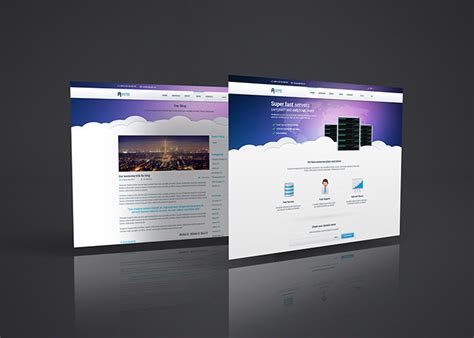 Web Page PSD Mockup - graphberry.com