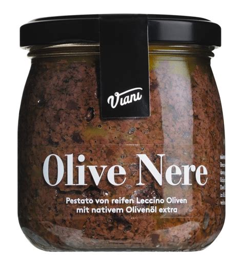 OLIVE NERE - Pestato di olive nere Leccino, Pestato made from black ...