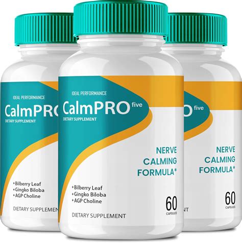 Amazon.com: Calmpro5 Nerve Capsules, Calm Pro 5 Nerve Health Supplement Pills, CalmPro Five All ...