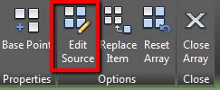 Image result for Edit Array AutoCAD