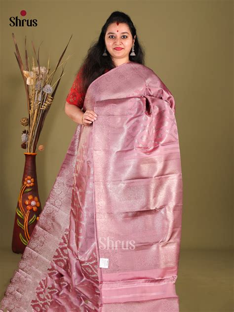 Buy Onion Pink Kanjivaram Saree | pattu sarees