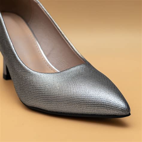 Pointed Toe Belly - Grey – Dapperfeet