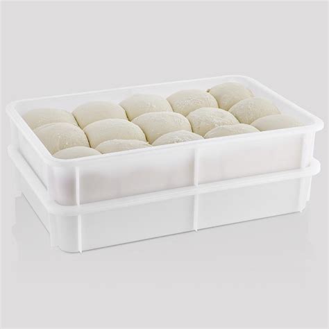 حوض عجينة البيتزا GastroPlast GPH-100 من البولي بروبلين، 400 × 600 × ...