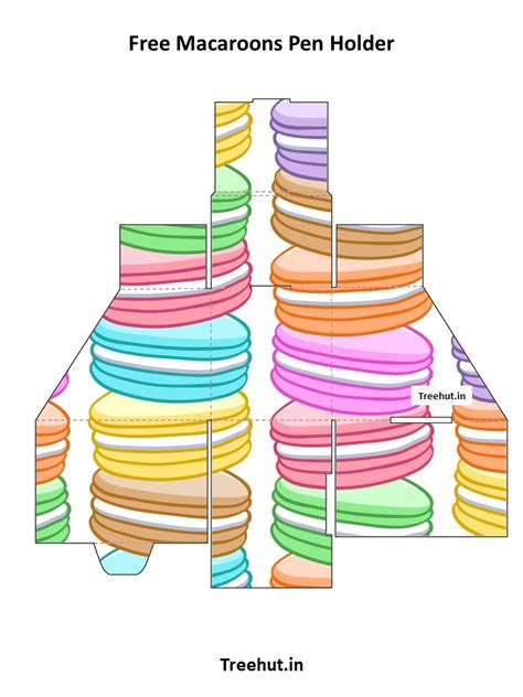 Free Macaroons Bulletin Board Decorations and Craft Printables #317