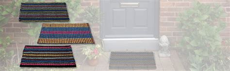 Story@Home Door Mat Set of 3, Anti-Skid Cotton Blend Kitchen Rugs, 60 x ...