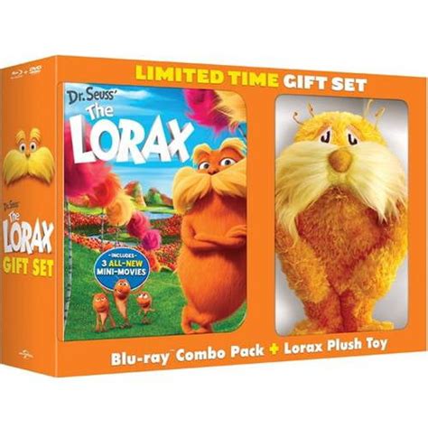 Buy Dr. Seuss' The Lorax (Includes Plush Toy) (Walmart Exclusive) (Blu ...