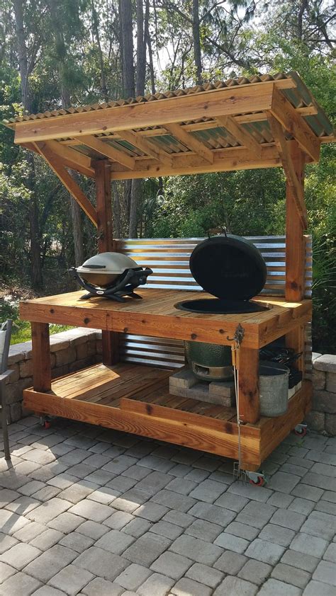 Diy Grill Table
