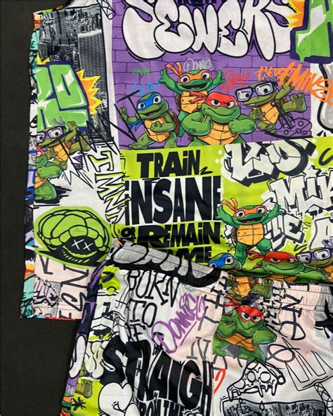 Ninja Turtles Outta Sewer Tank and Shorts Combo