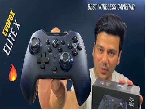 EvoFox Elite X Wired Gaming Controller for PC with 2 Programmable Macro ...