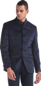 ARROW Printed Bandhgala Formal Men Blazer - Buy ARROW Printed Bandhgala ...