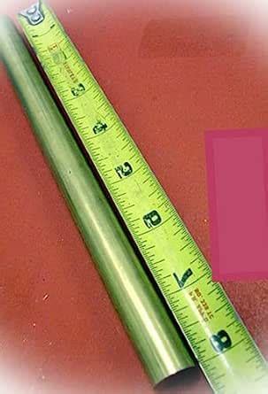 New Pack of 1/2" C360 Brass Solid Round Rod 8" Long H02 .50" OD New ...