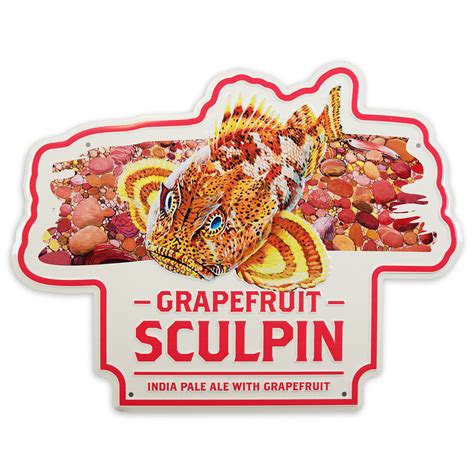 Grapefruit Sculpin Custom Shaped Tacker – Ballast Point