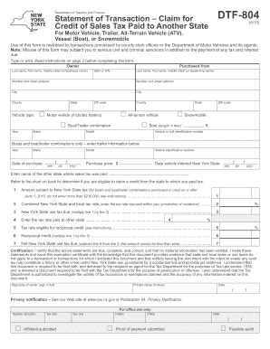 2015-2025 Form NY DTF DTF-804 Fill Online, Printable, Fillable, Blank ...