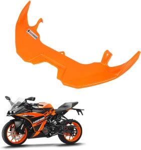 Grandbiker Winglet for Bike - Orange Bike Fairing Kit Price in India ...