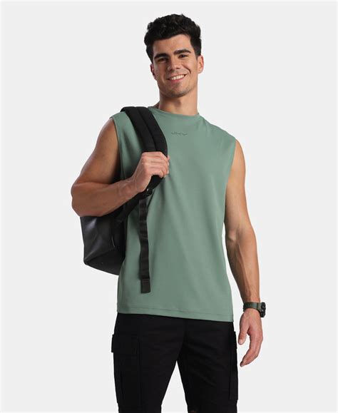 Buy Microfiber Fabric Oversized Tank Top with StayFresh Treatment ...