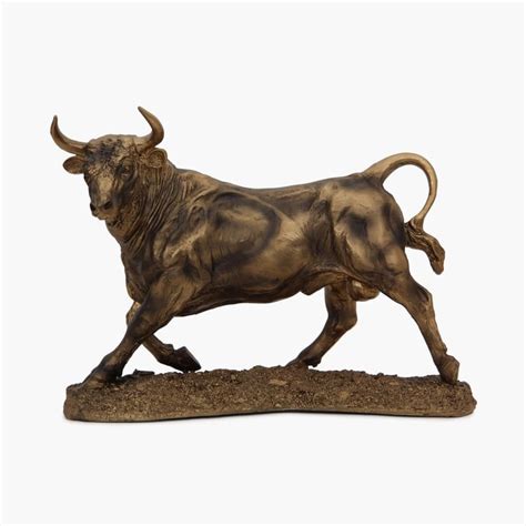 Buy Galaxy Harold Bull Figurine from Home Centre at just INR 1799.0