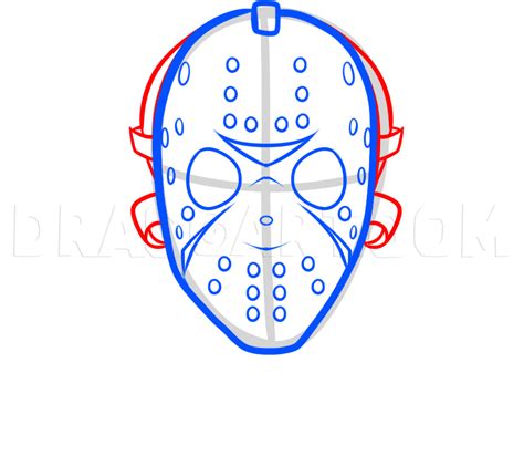 How To Draw Jason Voorhees Easy, Step by Step, Drawing Guide, by Dawn ...
