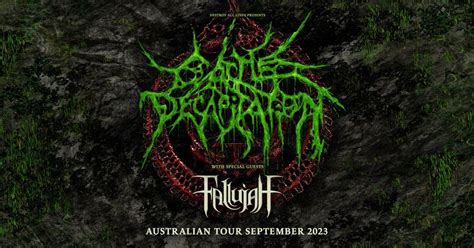 Cattle Decapitation // Sydney // AU Tour With Fallujah // Metro Theatre ...