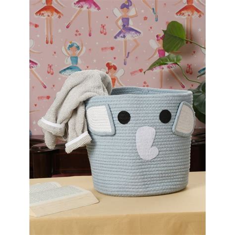Buy HOSTA HOMES Pure Cotton Cartoon Character Foldable Laundry Bag Online