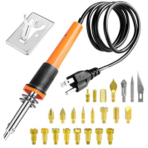 METACKLE 23Pcs Wood Burning Kit,woodburning kits adults,Wood Burner ...