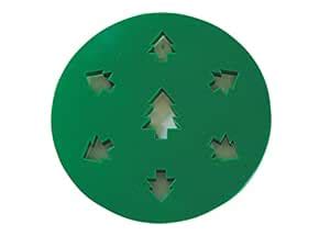 R&M International 2731 Mini Pie Topper Cutter, Tree, 5" Diameter ...