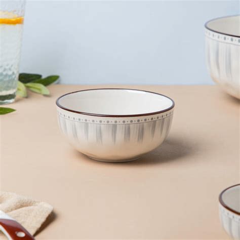 Eclectic Stoneware Ceramic Side Bowl Grey 300 ml Online - Premium Soup ...